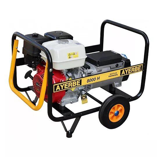 ALQUILER DE GRUPO ELECTRÓGENO GASOLINA MONOFÁSICO 8.000 W EN VITORIA-GASTEIZ | ALKIVENT